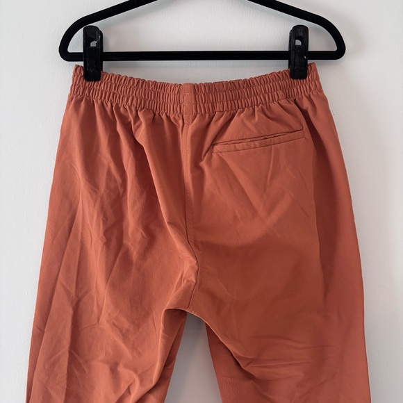outdoor voices - rectrek pant athletic bottoms outdoor crop zip pockets orange - Picture 6 of 7